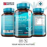 Hydrolyzed marine collagen with hyaluronic acid – 1000 mg - Nutra Best Europe