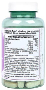 Silica Complex | with Calcium, Magnesium, Zinc & Boron - 90 Tablets - Nutra Best Europe