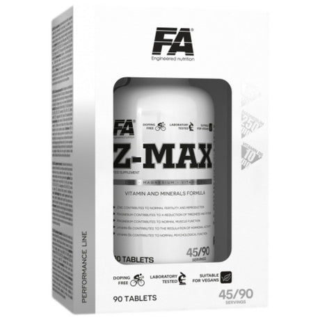Z-Max / ZMA - 90 Tablets - Nutra Best Europe