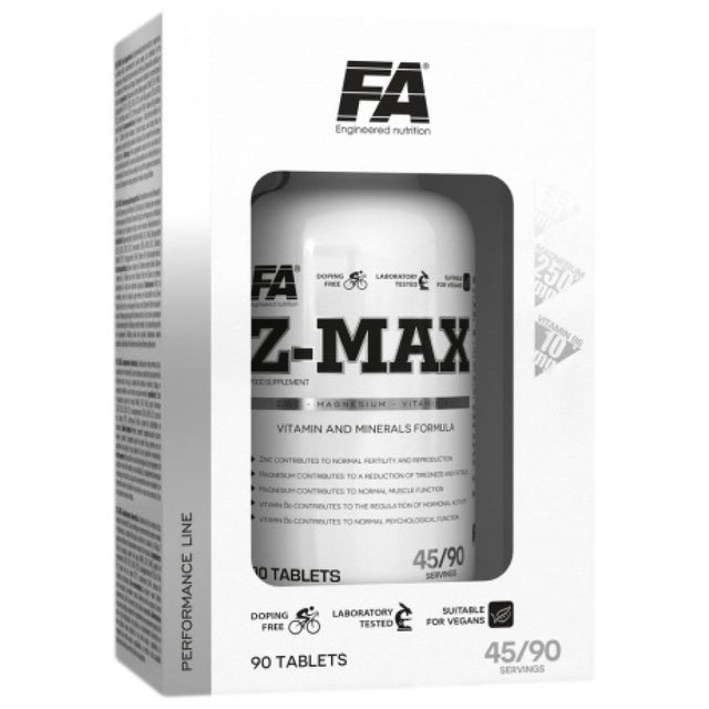 Z-Max / ZMA - 90 Tablets - Nutra Best Europe