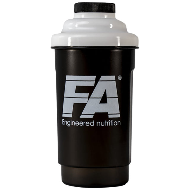 FitShaker Black / White 600 ml - Nutra Best Europe