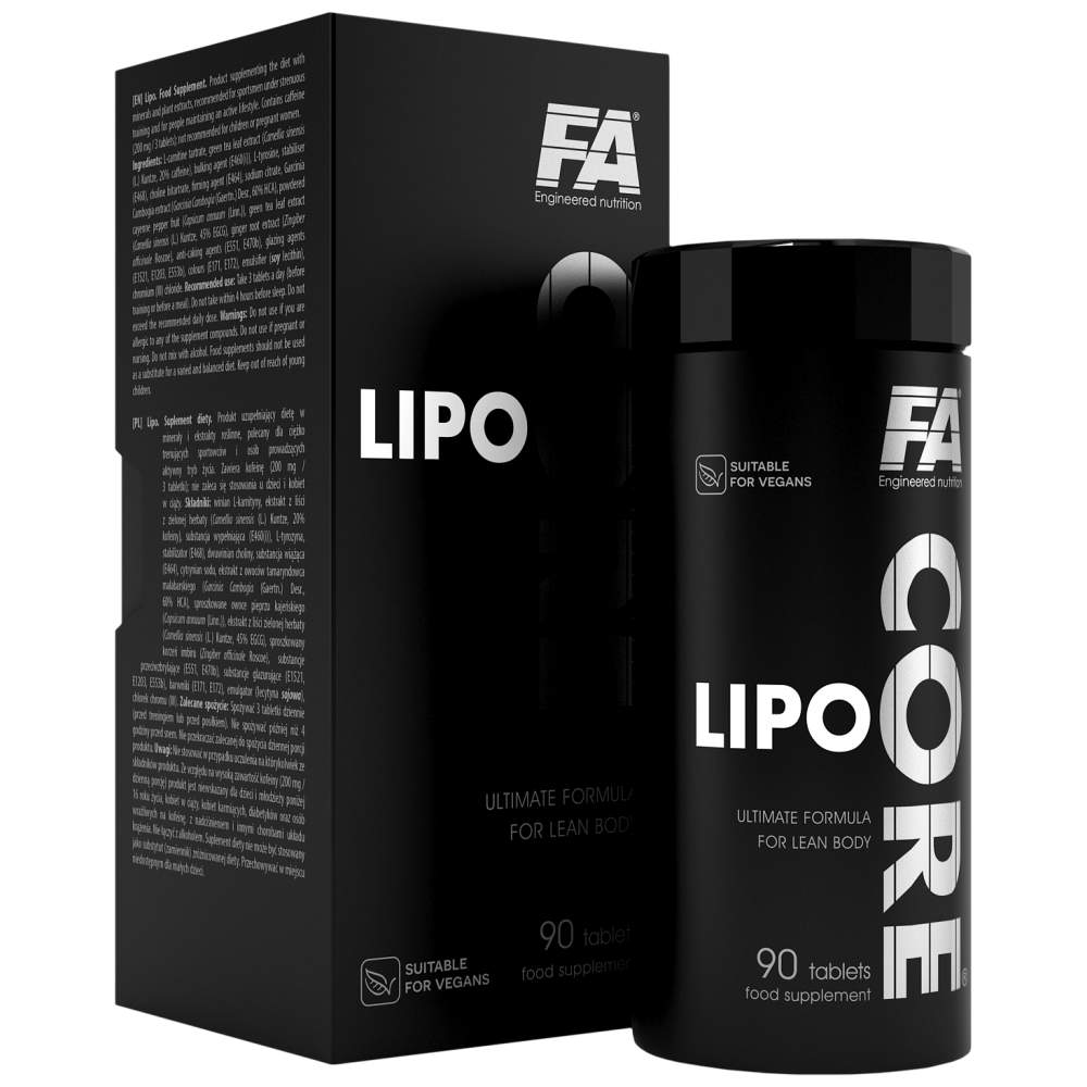 CORE Lipo - 90 Tablets - Nutra Best Europe