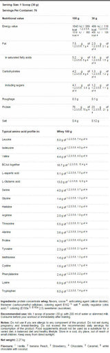 CORE WHEY - 2000 grams - Nutra Best Europe