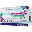 Ashwagandha + Guarana | Anti Stress, Focus and Energy - 30 capsules - Nutra Best Europe