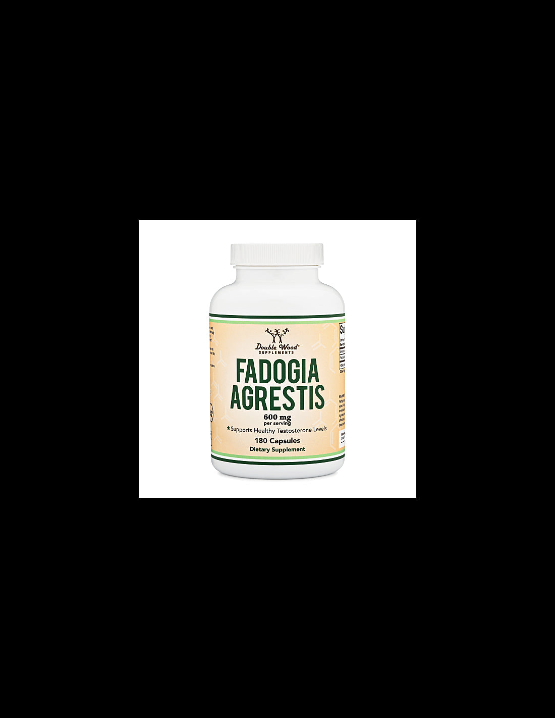 Fadogia Agrestis/ Fadogia Agrestis extract /For male potency/, 180 capsules Double Wood - Nutra Best Europe