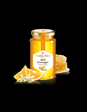 Miel d' oranger des vergers de Valence / Orange blossom honey (Valencia, Spain), 360 g Famille Mary - Nutra Best Europe