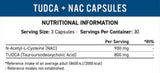 TUDCA + NAC | Liver and Antioxidant Support 90 capsules - Nutra Best Europe