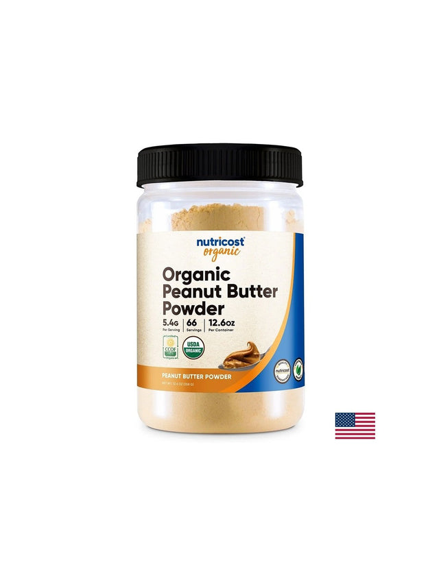 Peanut Butter Powder, Organic x 354 g - Nutra Best Europe