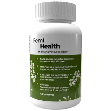 Femi Health | with Maca, Dong Quai & Wild Yam - 60 capsules - Nutra Best Europe