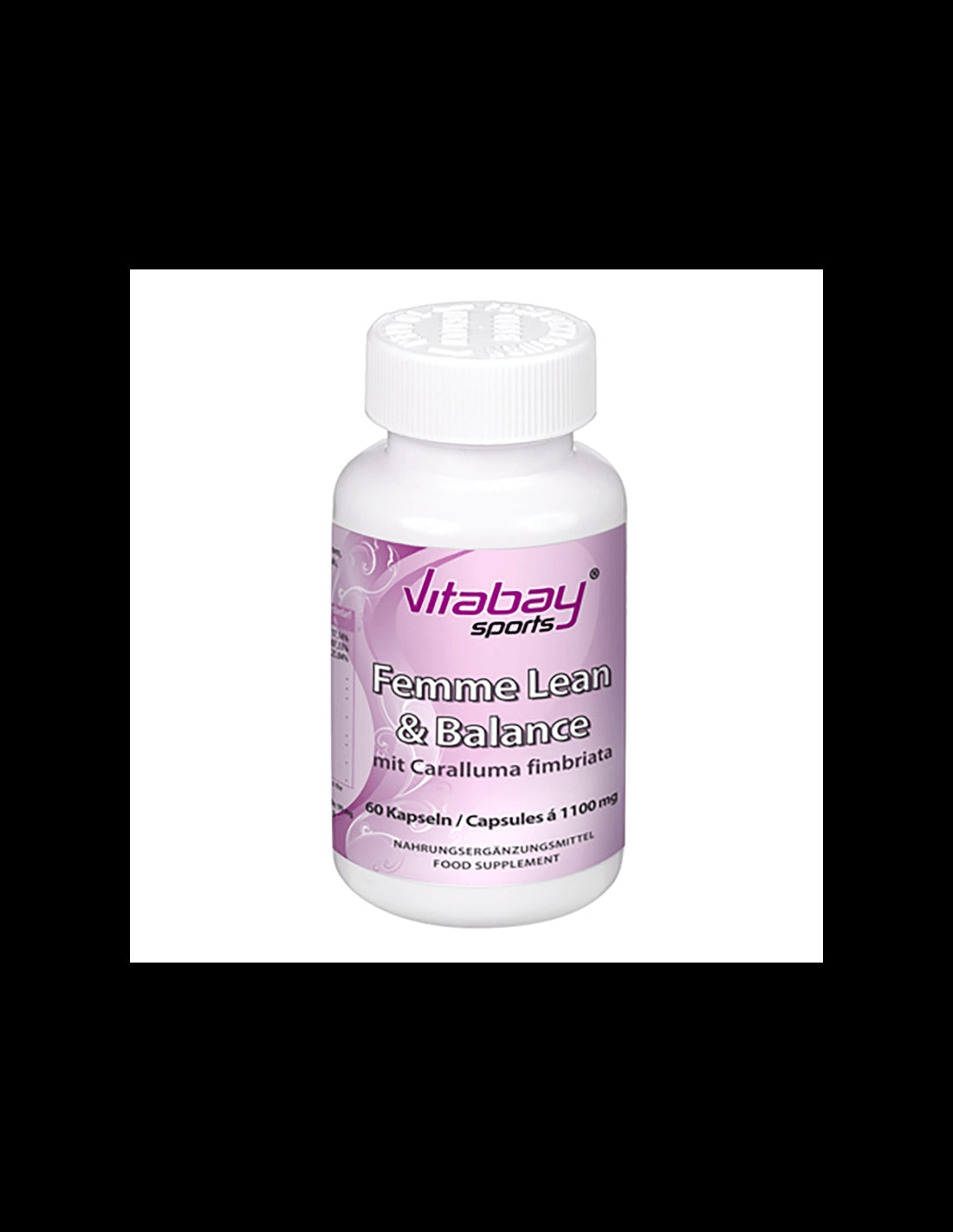 Femme Lean & Balance mit Caralluma fimbriata / Formula for a fine silhouette with caralluma fimbriata, 60 capsules Vitabay - Nutra Best Europe