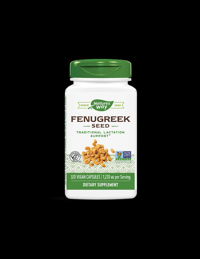 Fenugreek Seed / Fenugreek (seeds) 610 mg x 320 capsules Nature's Way - Nutra Best Europe