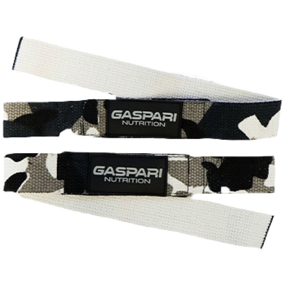 Gaspari Lifting Straps Wicks - Gray Camo - Nutra Best Europe