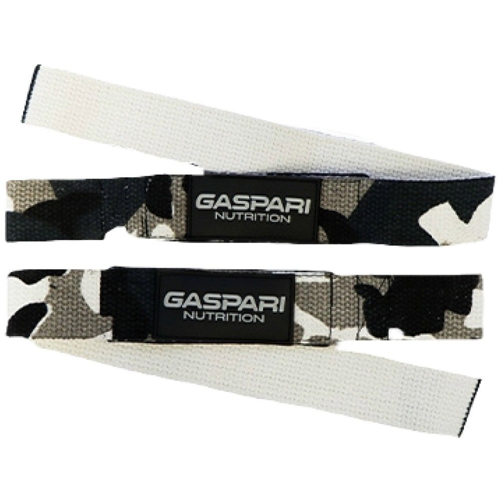 Gaspari Lifting Straps Wicks - Gray Camo - Nutra Best Europe