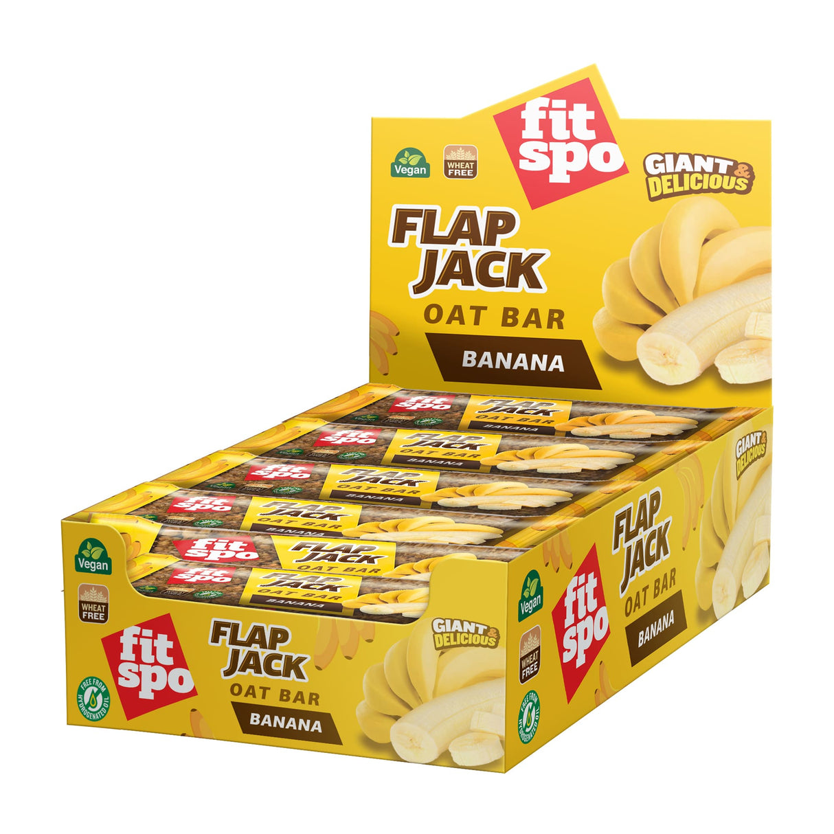 Flap Jack - Energy Oat Bar Banana x 80 grams - Nutra Best Europe