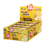 Flap Jack - Energy Oat Bar Banana - 12 x 80 grams - Nutra Best Europe