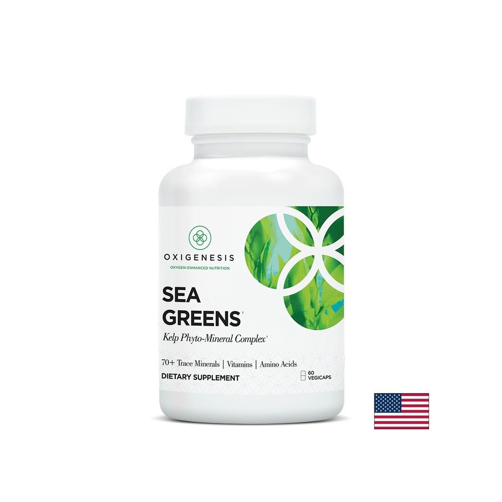 Phytomineral complex + Kelp Sea Greens, 60 capsules - Nutra Best Europe