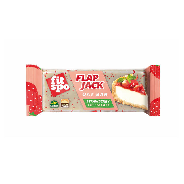 Flap Jack - Energy Oat Bar Strawberry Cheesecake x 90 grams - Nutra Best Europe