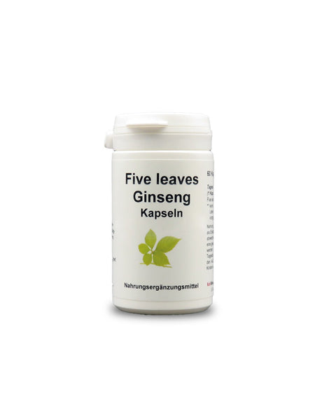 Five leaves Ginseng - Jiaogulan (Ginostema) 400 mg, 60 capsules Karl Minck - Nutra Best Europe