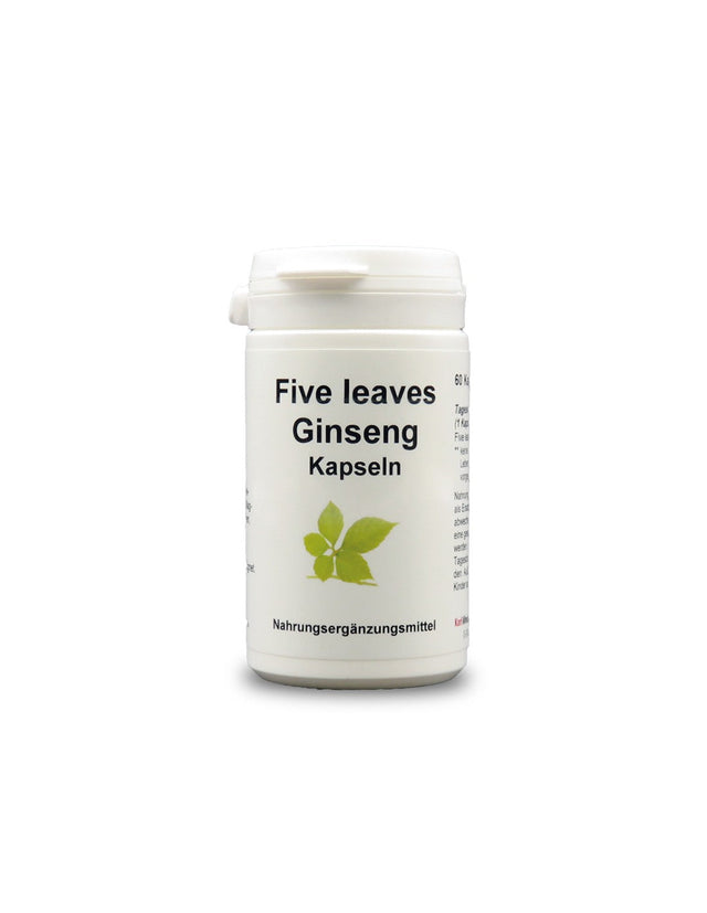 Five leaves Ginseng - Jiaogulan (Ginostema) 400 mg, 60 capsules Karl Minck - Nutra Best Europe