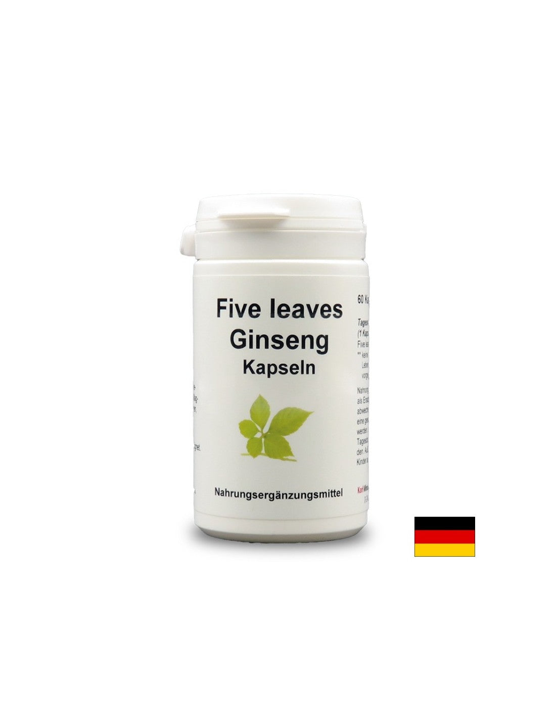 Five leaves Ginseng - Jiaogulan (Ginostema) 400 mg, 60 capsules Karl Minck - Nutra Best Europe