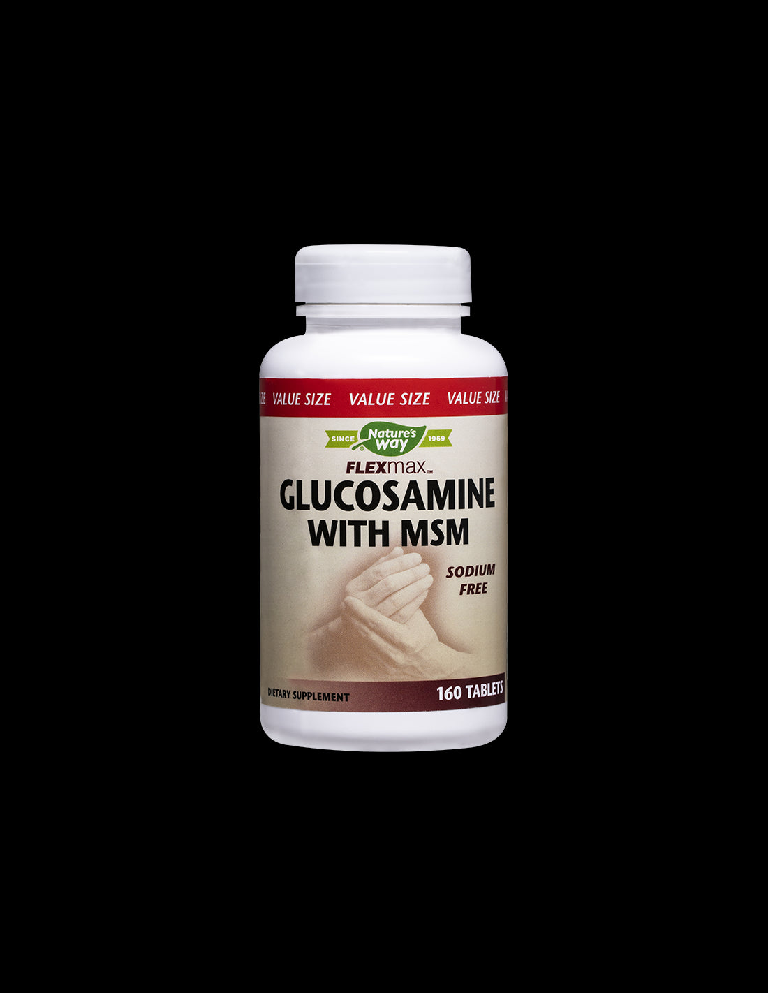Flexmax™ Glucosamine with MSM/ Glucosamine Sulphate & MSM 877 mg x 160 tablets Nature's Way - Nutra Best Europe