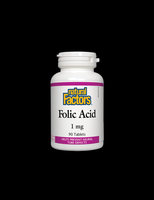 Folic Acid 1 mg - 90 Tablets - Nutra Best Europe