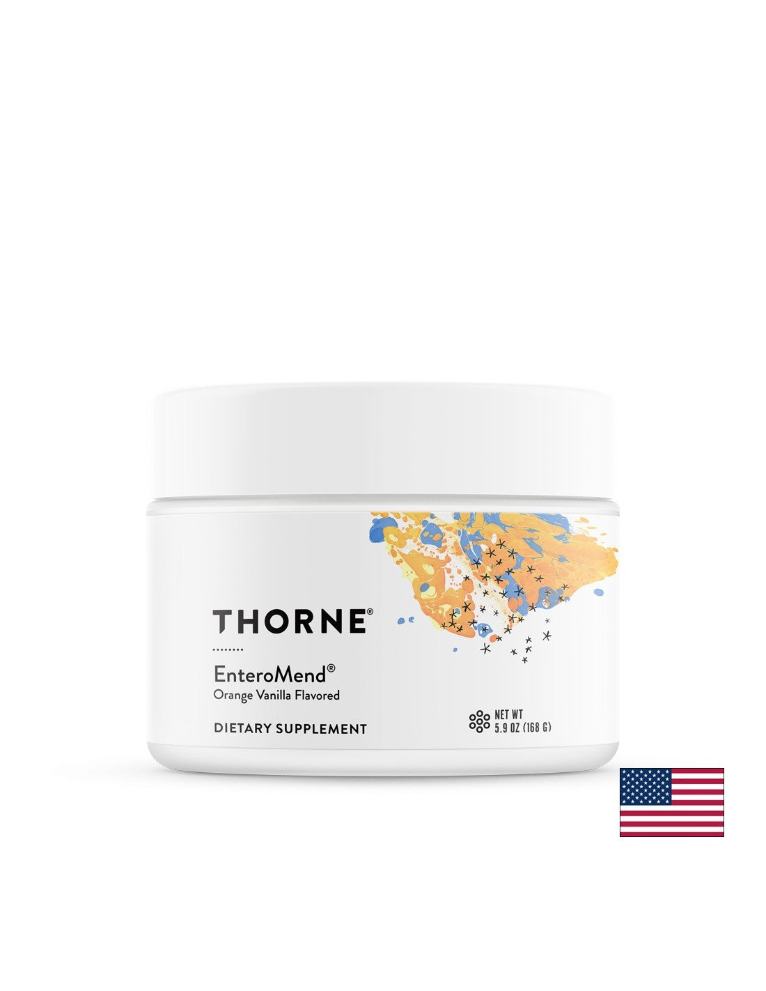 Formula to support the gastrointestinal tract - EnteroMend, 168 g powder with vanilla and orange aroma - Nutra Best Europe