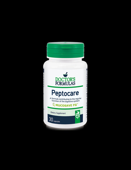 Formula for good digestion - Peptocare, 30 tablets Doctor's Formulas - Nutra Best Europe