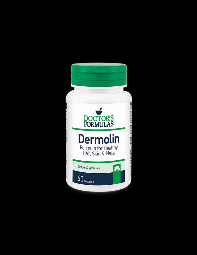 Formula for hair, skin and nails - Dermolin, 60 capsules Doctor's Formulas - Nutra Best Europe