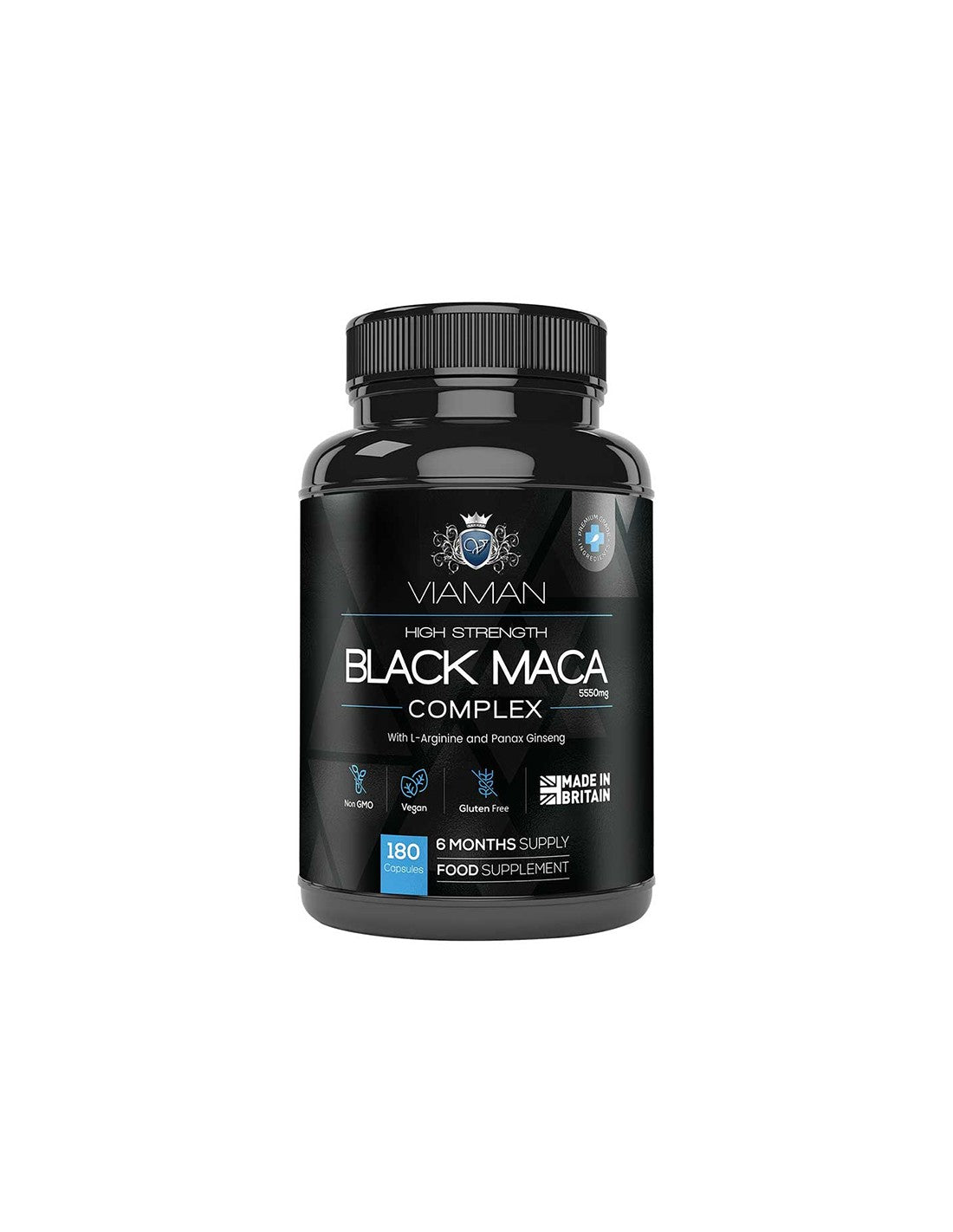 Men's Formula with Black and Yellow Maca and L-Arginine, 180 capsules - Nutra Best Europe