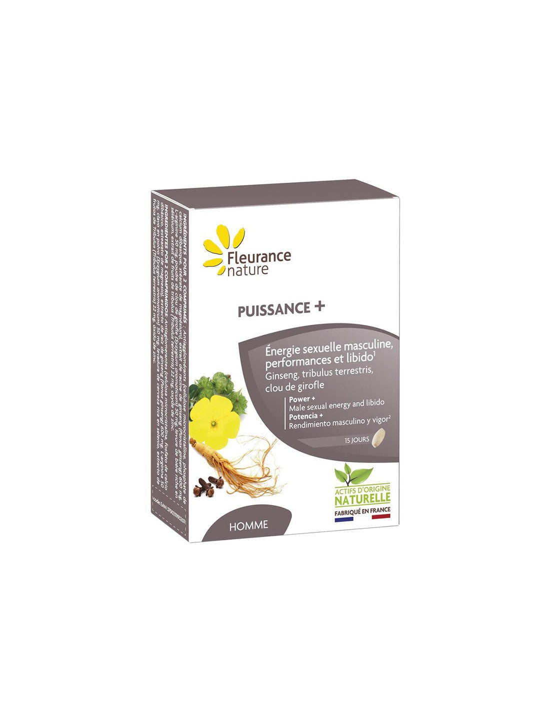 Formula for male libido Puissance+, 30 tablets - Nutra Best Europe