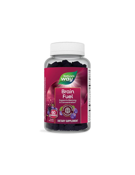 Formula for memory and concentration - Brain Fuel, 60 jelly tablets - Nutra Best Europe