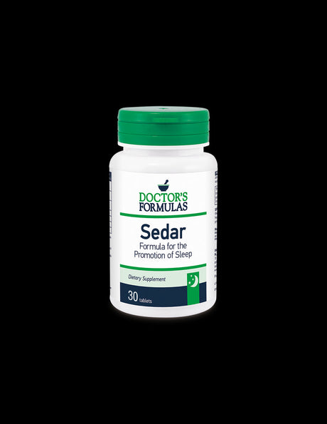 Formula for restful sleep - Sedar, 30 tablets Doctor's Formulas - Nutra Best Europe