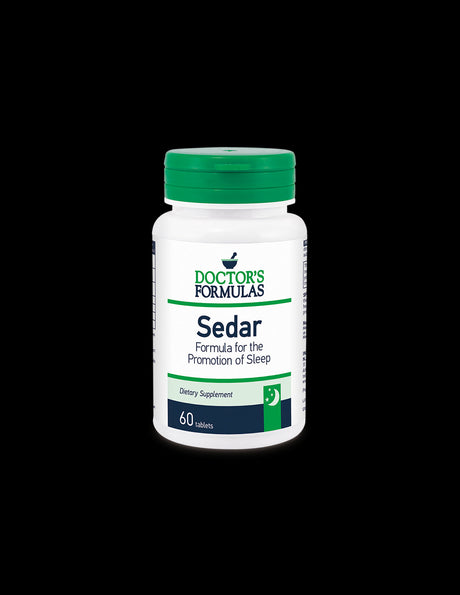Formula for restful sleep - Sedar, 60 tablets Doctor's Formulas - Nutra Best Europe