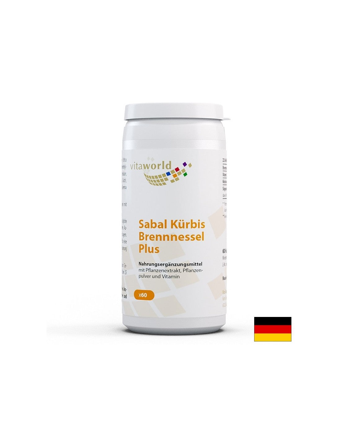 Healthy Prostate Formula - Saw Palmetto, Pumpkin Seed and Nettle, 60 Capsules - Nutra Best Europe