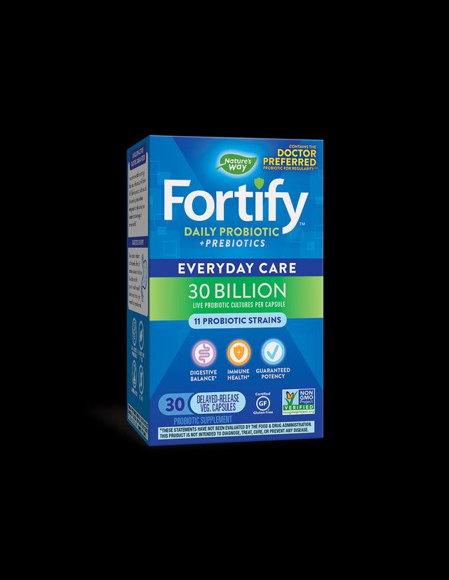 Fortify Daily 30 Billion Active Probiotics - 30 capsules - Nutra Best Europe