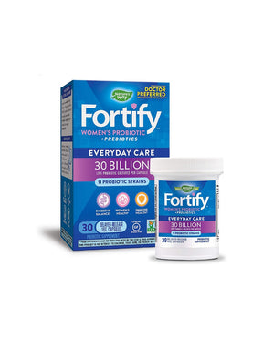 Fortify Women`s 30 Billion Active Probiotics - 30 capsules - Nutra Best Europe