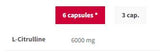Citrulline Max 1000 mg - 120 capsules - Nutra Best Europe