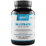 Tri Citrate | Magnesium + Potassium + Zinc - 120 capsules - Nutra Best Europe