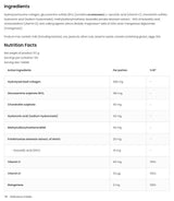 Flex Regen | Collagen + Glucosamine, Chondroitin, MSM, Hyaluronic Acid 120 Tablets - Nutra Best Europe