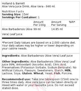 Aloe Vera Juice 946 ml - Nutra Best Europe