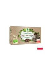 Chaga mushroom and birch powder mushroom - Bio, 25 filter bags - Nutra Best Europe