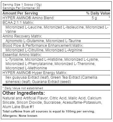 HyperAmino - 300 grams - Nutra Best Europe