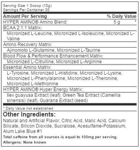HyperAmino - 300 grams - Nutra Best Europe
