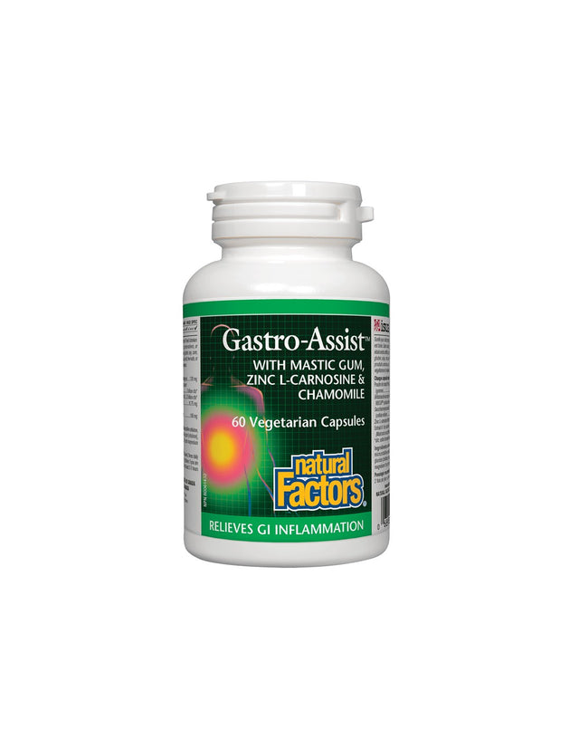 Mastic, Zinc Carnosine and Chamomile for a Calm Stomach - Gastro Assist™, 60 capsules - Nutra Best Europe