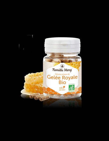 Gelée Royale Bio, 50 Famille Mary capsules - Nutra Best Europe