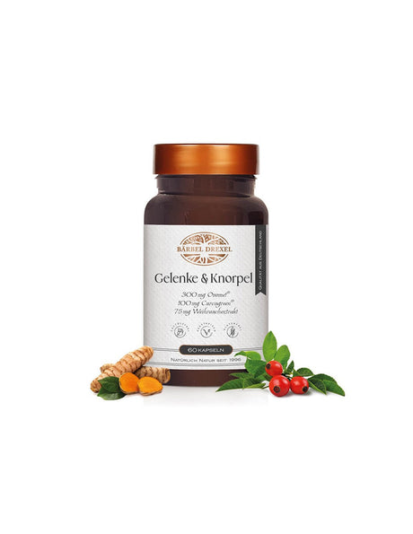 Joint formula with collagen, elastin, vitamins and herbs - For pain and inflammation, 60 capsules Bärbel Drexel - Nutra Best Europe