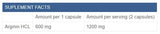 Arginine MAXX 1200 - 90 capsules - Nutra Best Europe