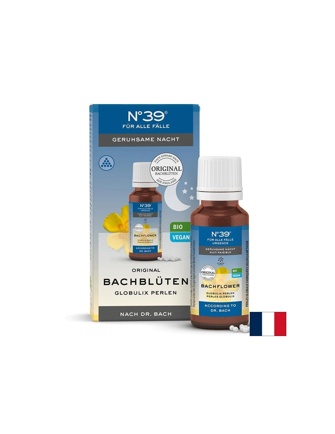 Dr. Bach's Globules - N°39 Good Night's Sleep, 20 g Lemon Pharma - Nutra Best Europe