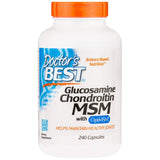 BEST Glucosamine Chondroitin & MSM - 240 capsules - Nutra Best Europe